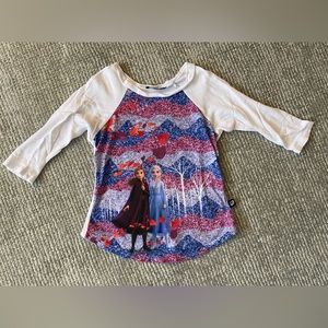 Terez x Disney Frozen Tee Top Short - Size Small (4 years)
